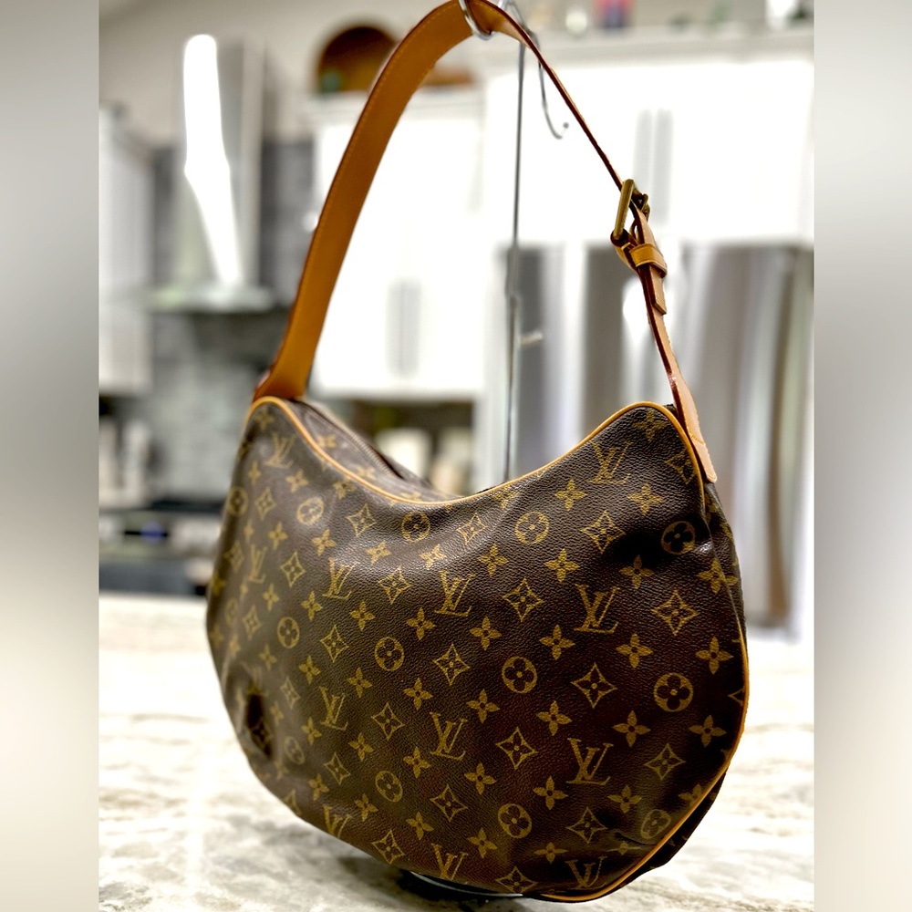 Louis Vuitton Authentic Rare Monogram Croissant GM Bag